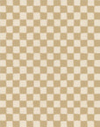 Grasscloth Checker Straw Wallpaper Sample Crop