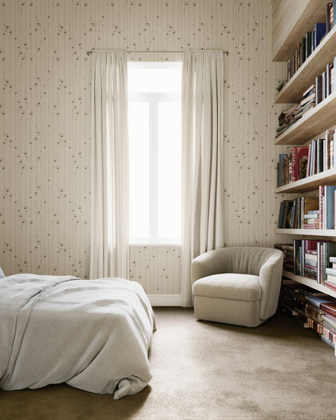Mountain Rose - Beige Type II Commercial Wallcovering