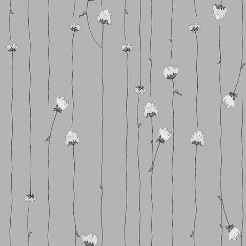 Mountain Rose - Gray Type II Commercial Wallcovering